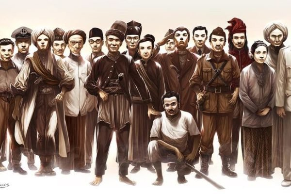 Pertempuran Surabaya pada 10 November 1945 menjadi alasan dibalik penetapan Hari Pahlawan Nasional/Foto : Dok. Pinterest