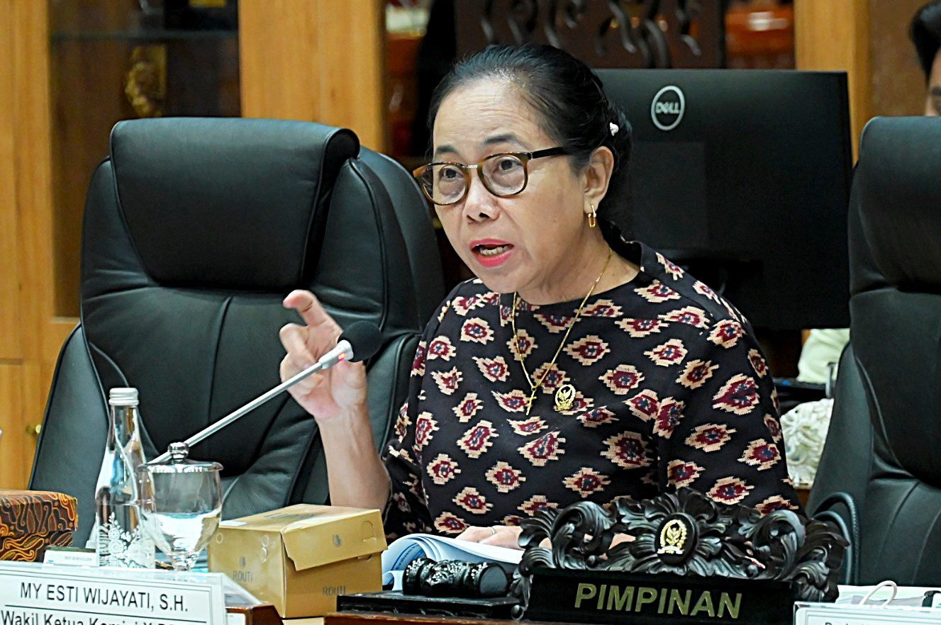 Wakil Ketua Komisi X DPR RI, My Esti Wijayati, Usul Pajang Riwayat Siswa Pelaku Bullying Saat Daftar Kuliah/Foto : Dok. DPR RI