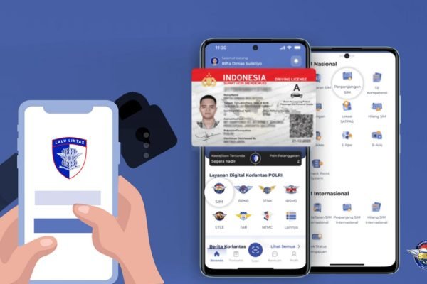 Korlantas Polri Rilis Aplikasi untuk Perpanjang SIM dan STNK, Cukup dari Rumah!/Foto : Dok. Digital Korlantas