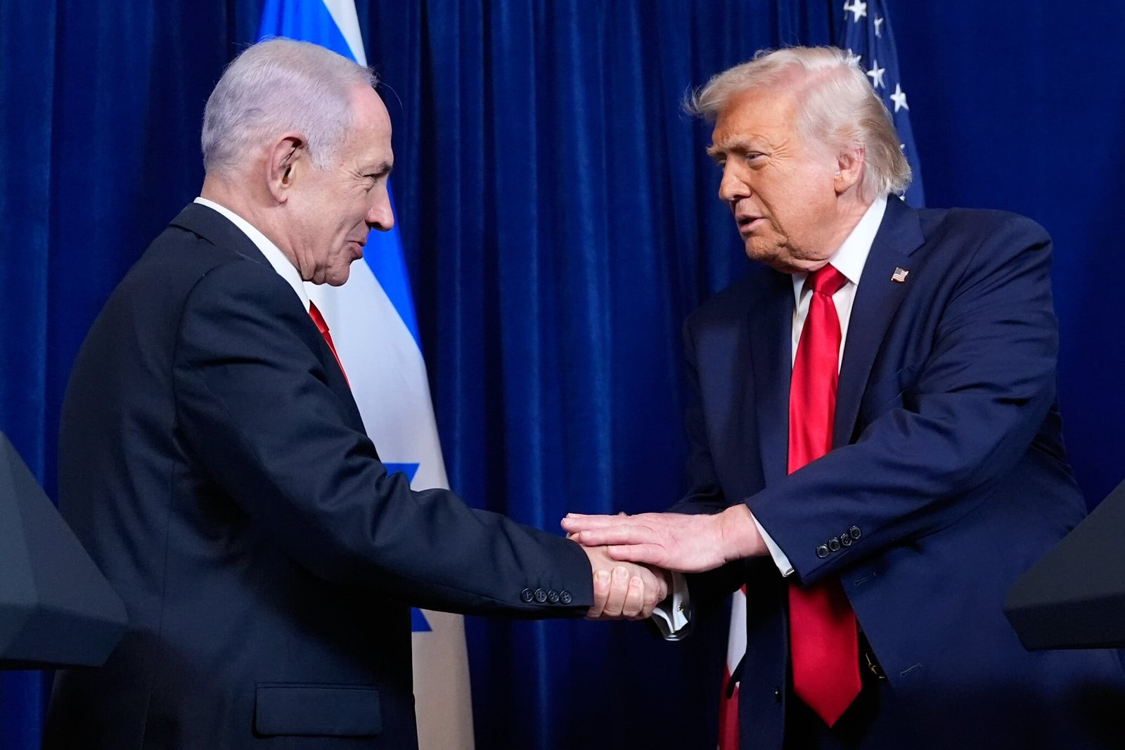 Pertemuan Donald Trump dengan Benjamin Netanyahu yang berlangsung pada Senin (29/12) kemarin/Foto : Dok. The Times of Israel