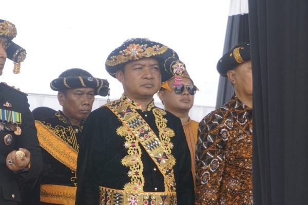Ketua DPRD Kabupaten Morowali, Herdianto Marzuki pada acara Peringatan HUT Morowali ke 26/Foto Fifi Abdurahman