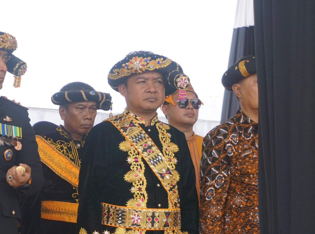 Ketua DPRD Kabupaten Morowali, Herdianto Marzuki pada acara Peringatan HUT Morowali ke 26/Foto Fifi Abdurahman