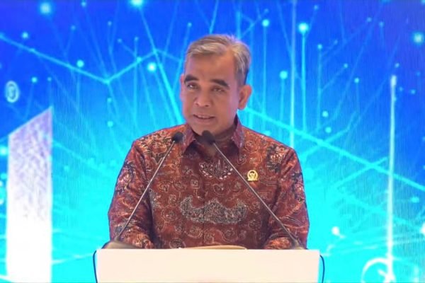 Ketua MPR RI, Ahmad Muzani dalam acara Rapimnas Kadin Indonesia 2025/Foto tangkapan layar YouTube Kadin Indonesia