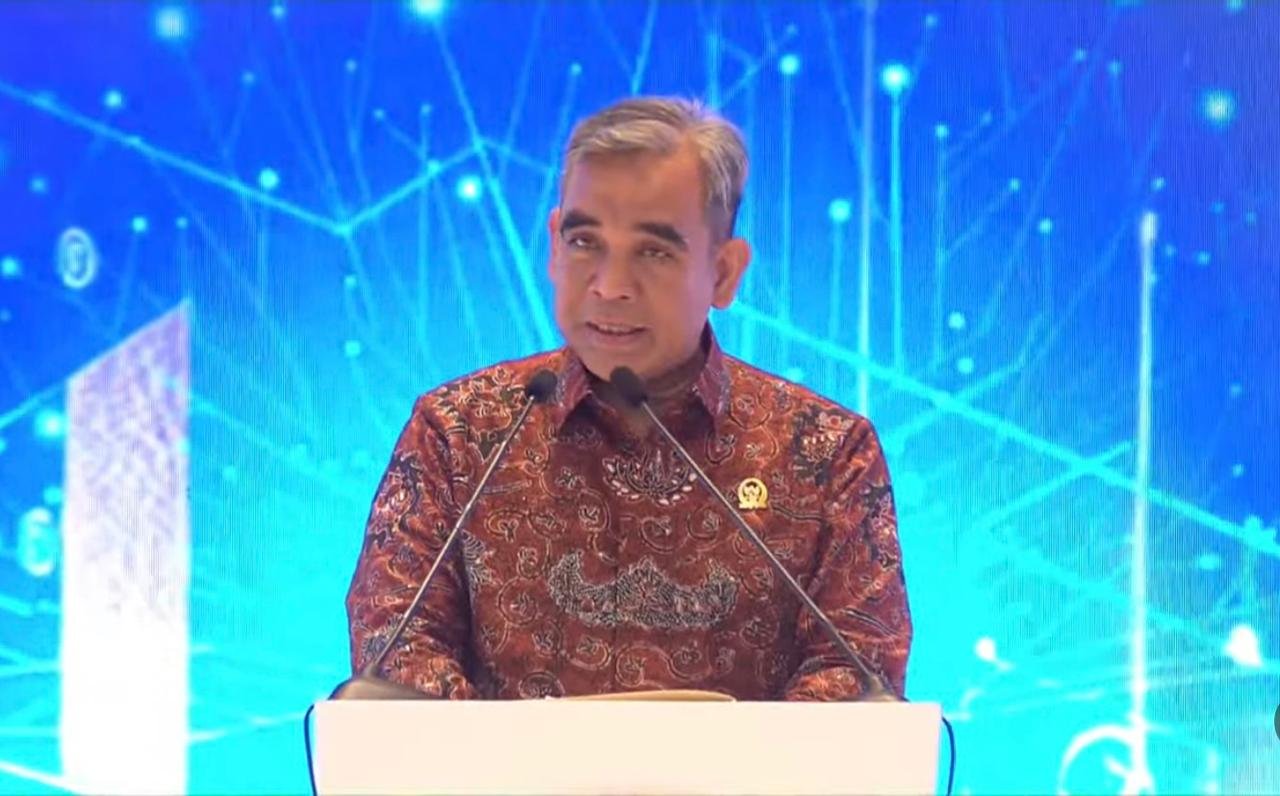 Ketua MPR RI, Ahmad Muzani dalam acara Rapimnas Kadin Indonesia 2025/Foto tangkapan layar YouTube Kadin Indonesia