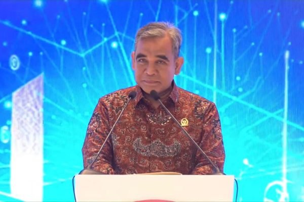 Ketua MPR RI, Ahmad Muzani dalam acara Rapimnas Kadin Indonesia 2025/Foto tangkapan layar YouTube Kadin Indonesia