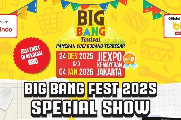 Poster festival Bigbang. Foto: instagram/bigbangfest.id