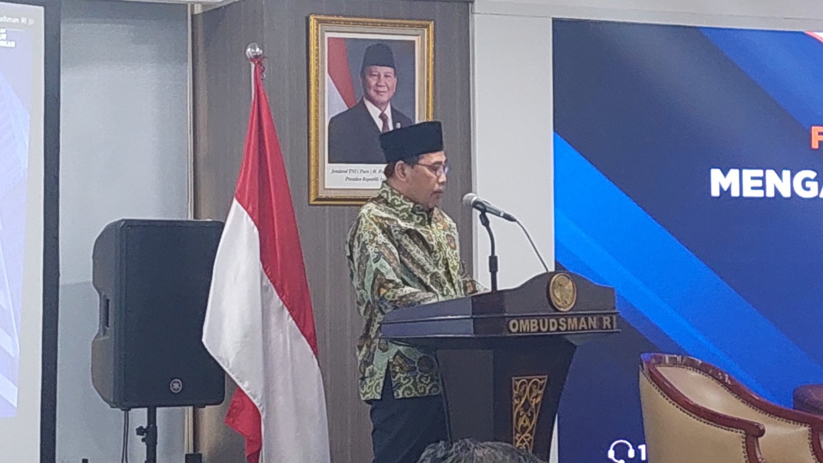 Ombudsman RI: Belum Optimalnya Pengawasan Jadi Akar Persoalan Pelayanan Publik/Foto : GPriority (Nindya Farhah Azzahrah)