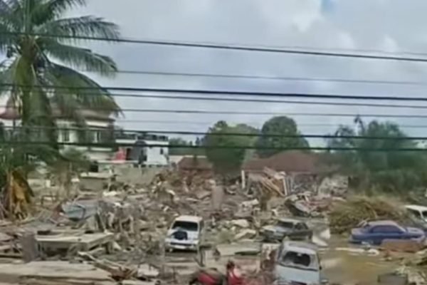 Kondisi rumah usai diterjang banjir di Aceh Tamiang. Foto: istimewa