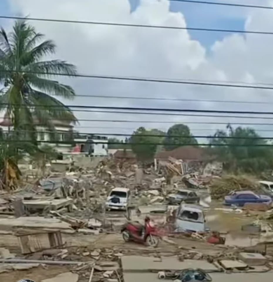 Kondisi rumah usai diterjang banjir di Aceh Tamiang. Foto: istimewa