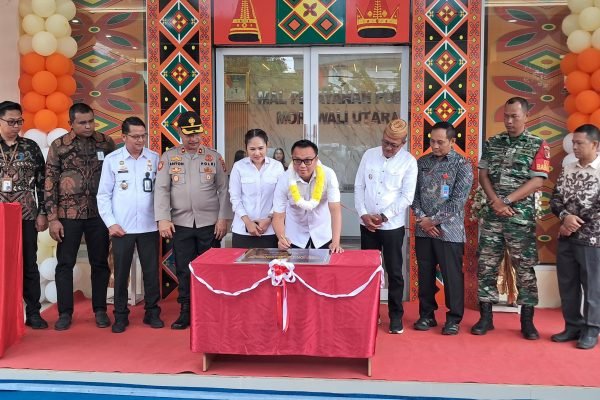 Mall Pelayanan Publik Kabupaten Morowali Utara (Morut) resmi beroperasi pada Jumat (12/12). Foto: istimewa