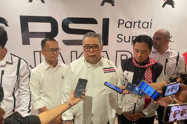 Ketua Harian DPP PSI, Ahmad Ali, dalam Rapat Koordinasi Wilayah PSI di Hotel Grand Sahid Jaya, Jakarta, Minggu (14/12)/Foto Fifi Abdurahman