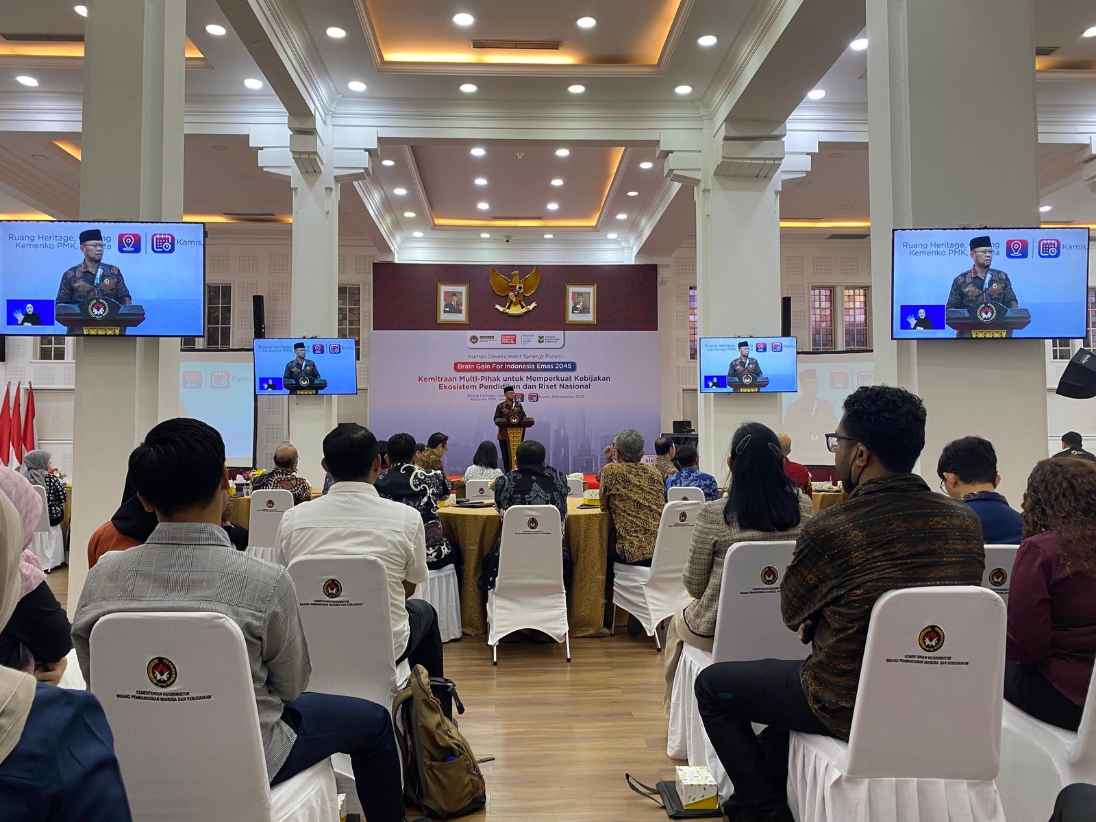Deputi Bidang Koordinasi Peningkatan Kualitas Pendidikan Kementerian Koordinator Pembangunan Manusia dan Kebudayaan (Kemenko PMK), Ojat Darojat di Kemenko PMK/Foto Fifi Abdurahman
