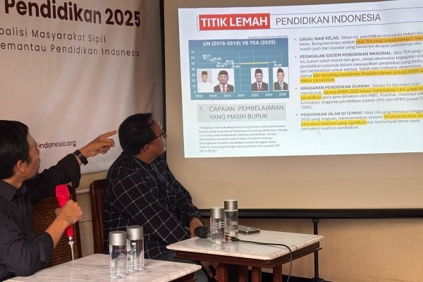 Koordinator Nasional JPPI Ubaid Matraji menilai pendidikan karakter di sekolah semakin berantakan, bahkan belum ada perubahan positif yang terjadi/Foto : Dok. GP Nindya