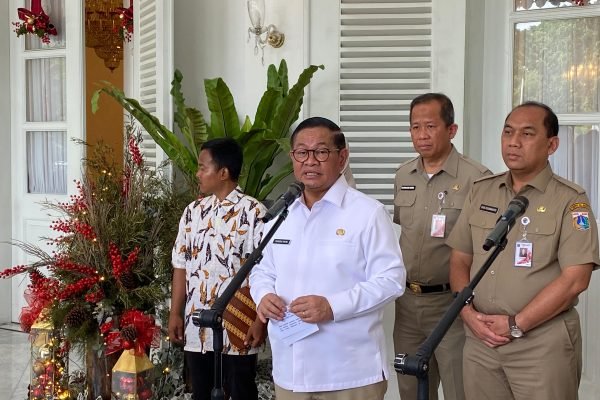 Gubernur DKI Jakarta, Pramono Anung soal UMP DKI 2025/Foto Fifi Abdurahman
