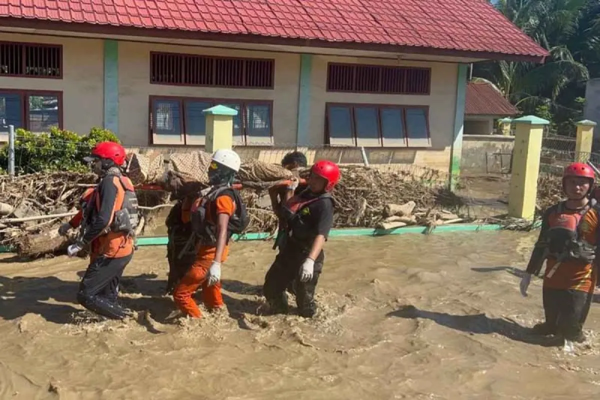 Bencana banjir dan longsor di Aceh/Foto Antara News