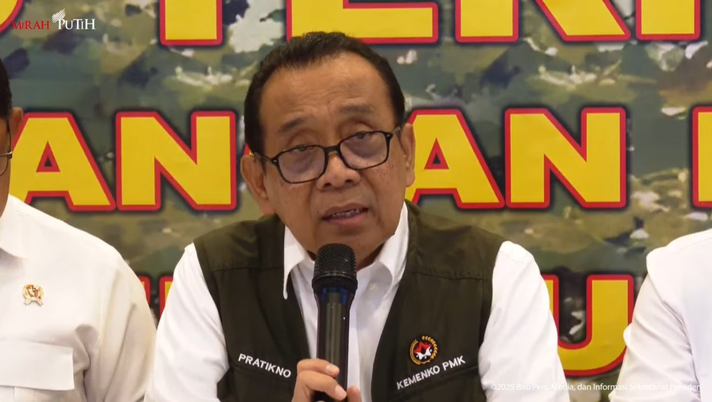 Menteri Koordinator Bidang Pembangunan Manusia dan Kebudayaan (PMK), Pratikno/Foto YouTube Sekretariat Presiden
