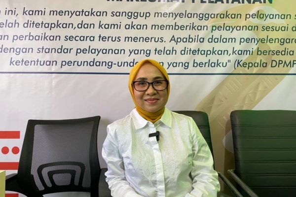 Kepala Dinas PTSP Morowali, Elita Gawi/Foto Fifi Abdurahman