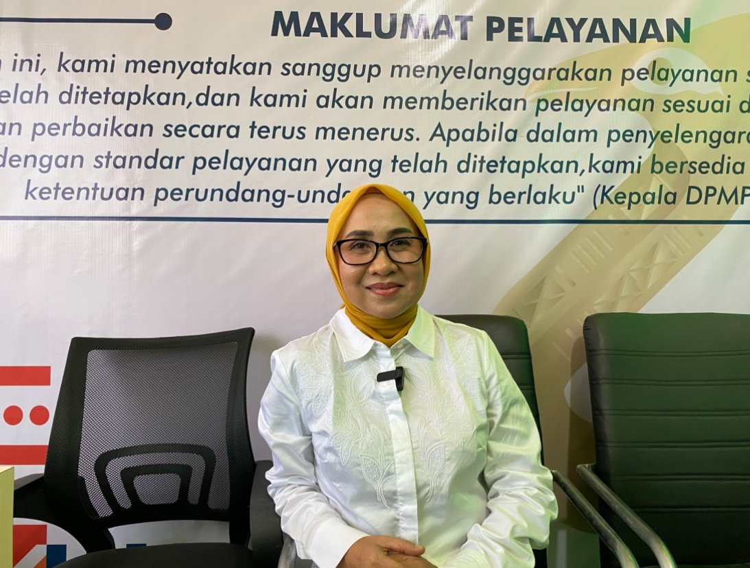 Kepala Dinas PTSP Morowali, Elita Gawi/Foto Fifi Abdurahman
