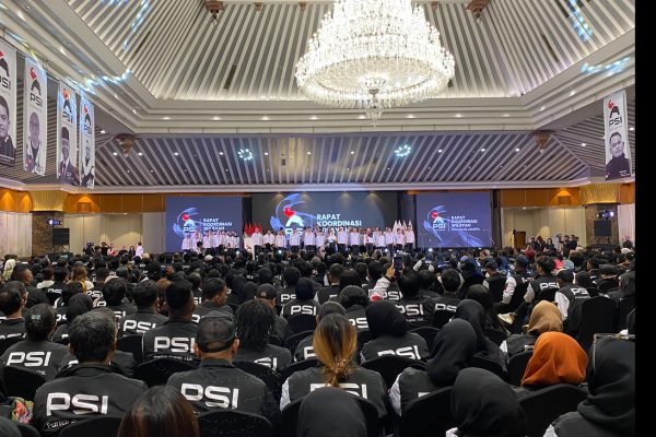 PSI DKI Jakarta menggelar Rakorwil sekaligus pelantikan pengurus baru PSI se-DKI Jakarta pada Minggu (14/12)/Foto Fifi Abdurahman