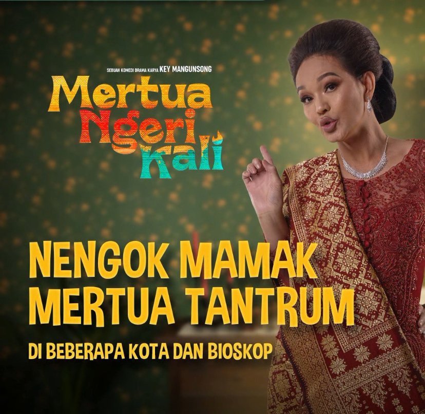 Poster film Mertua Ngeri Kali/Foto Instagram Mertua Ngeri Kali Official