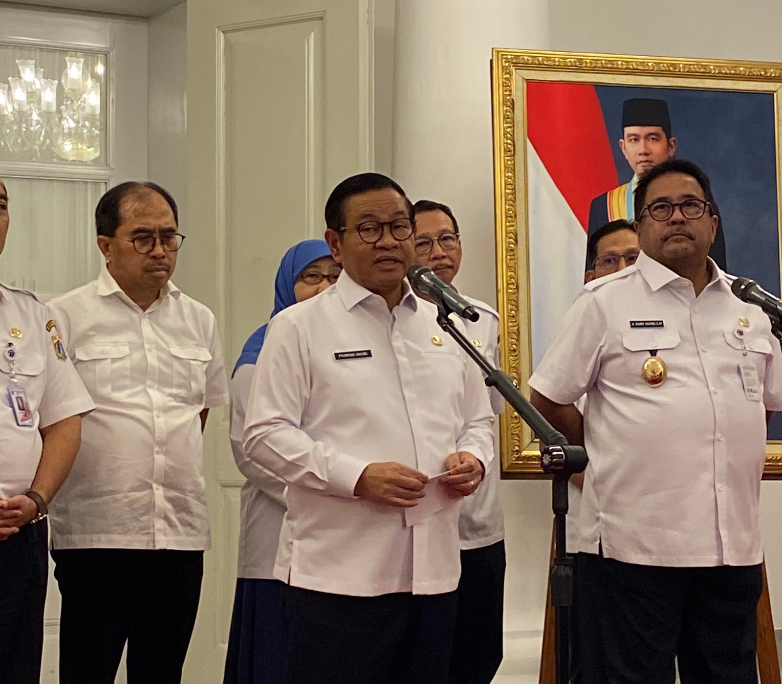 Gubernur DKI Jakarta, Pramono Anung umumkan kenaikan UMP 2026/Foto Fifi Abdurahman