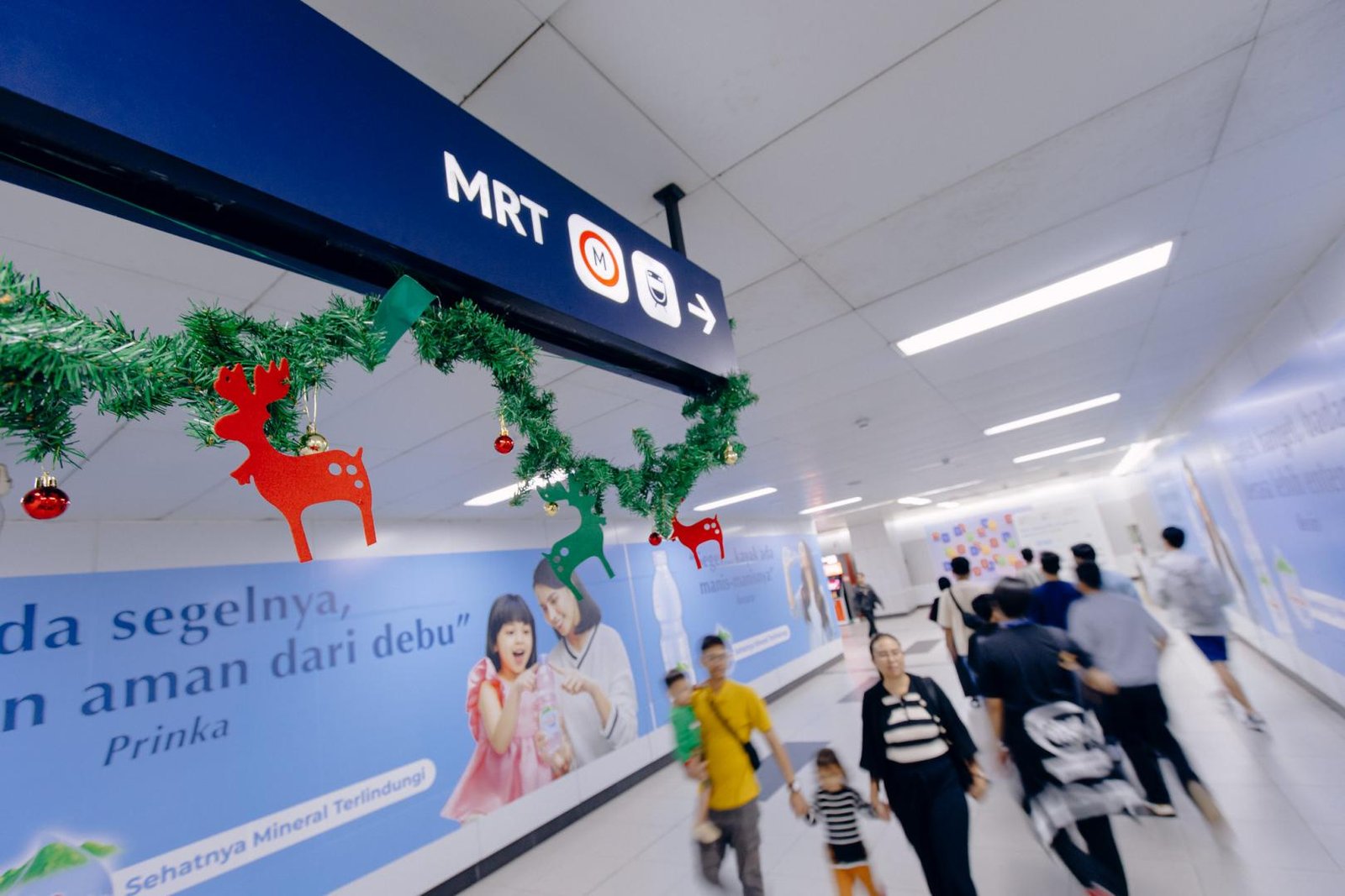 PT MRT Jakarta lakukan perpanjangan operasional pada malam pergantian tahun 2025 ke 2026/Foto PT MRT Jakarta
