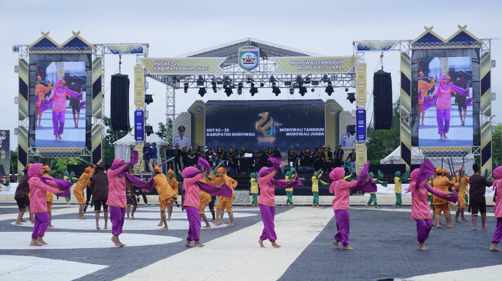 Rangkaian acara peringatan HUT ke-26 Kabupaten Morowali pada Jumat (5/12). Foto: Fifi Abdurahman