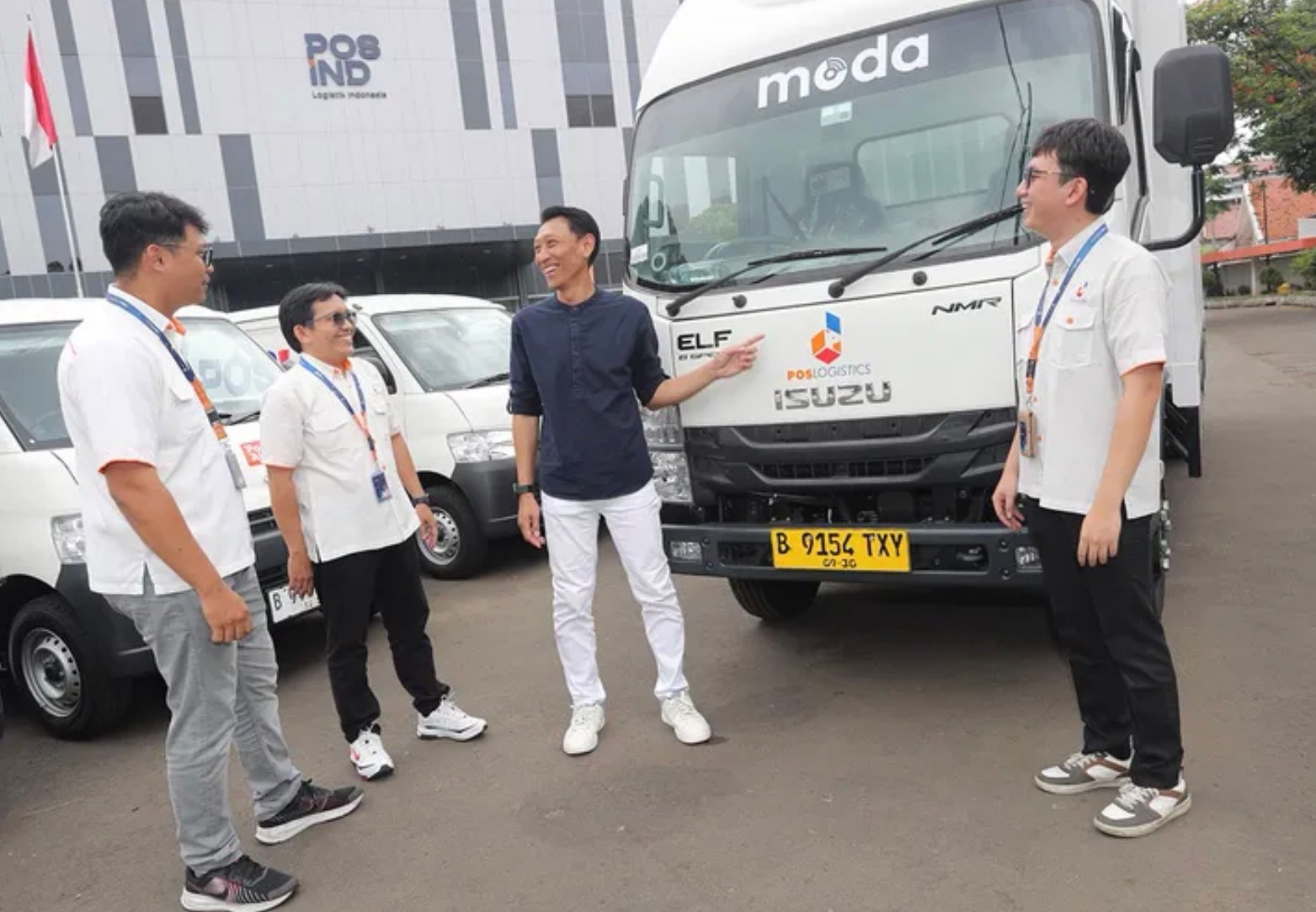 Isuzu mencatat pertumbuhan positif di segmen kendaraan komersial pada 2025. Foto: istimewa