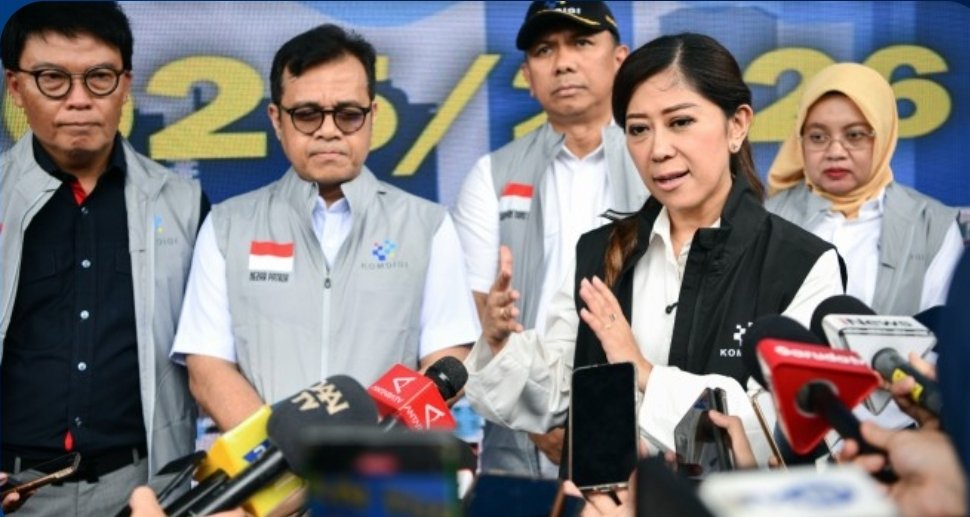 Menteri Komunikasi dan Digital (Menkomdigi) Meutya Hafid di Jakarta, Senin (22/12). Foto: Humas Komdigi