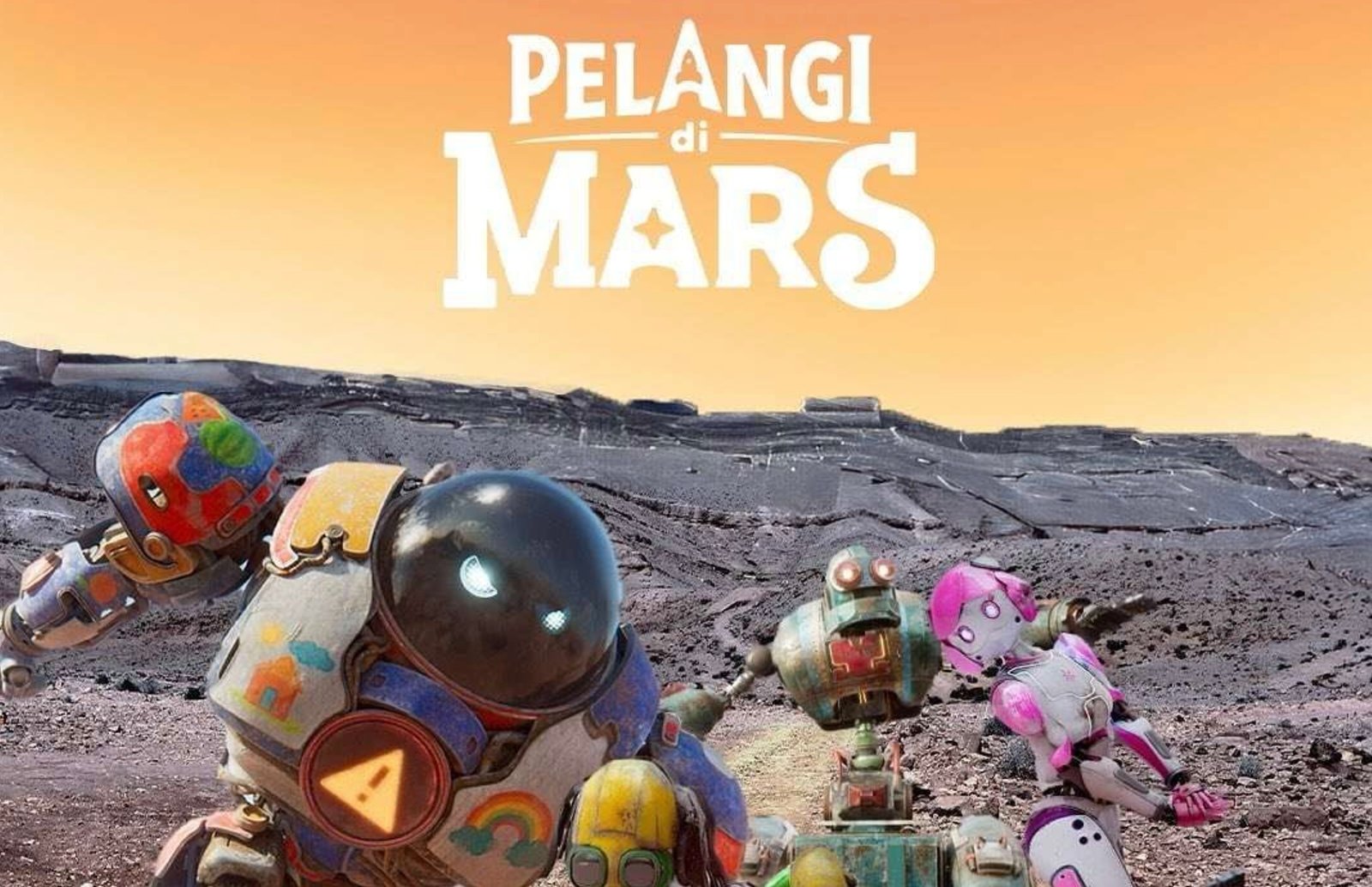 Poster film 'Pelangi di Mars'. Foto: Instagram/mahakaryapictures_
