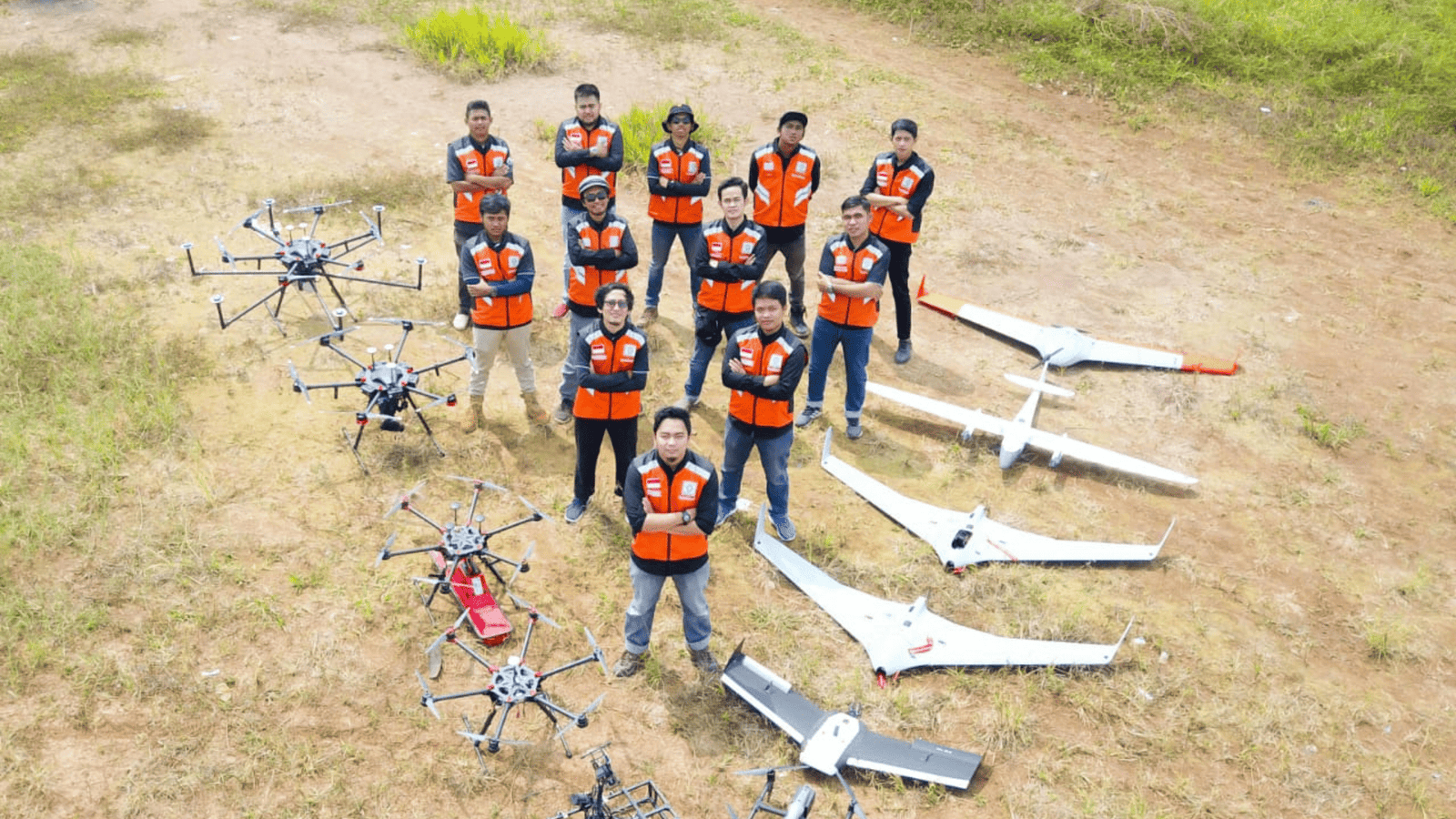 Terra Drone Diduga Aktif Petakan Lahan Kebun Sawit di Sumatra/Foto : Dok. Terra Drone Indonesia