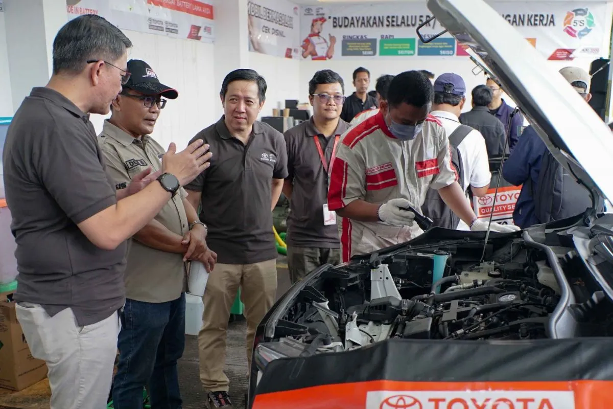 Layanan bengkel 24 jam Toyota. Foto: Dok.Toyota