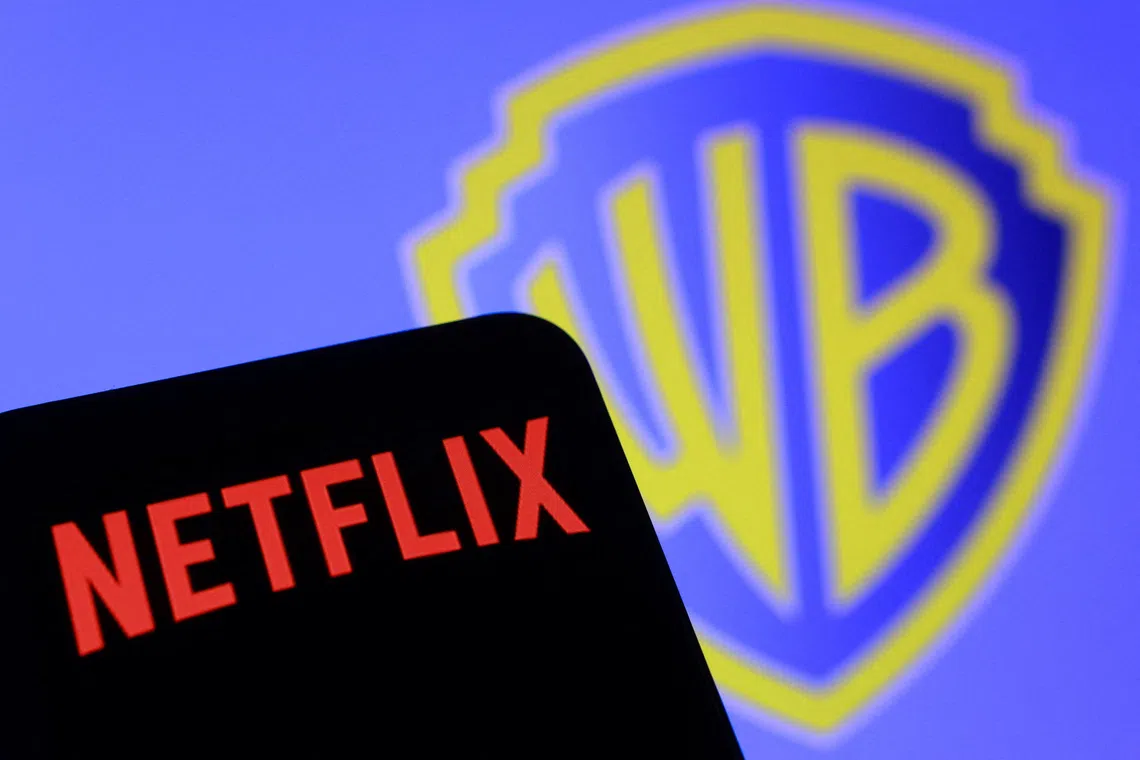 Warner Bros Diakuisisi Netflix, Nilainya Capai Rp1.380 Triliun!/Foto : Dok. The Straits Times