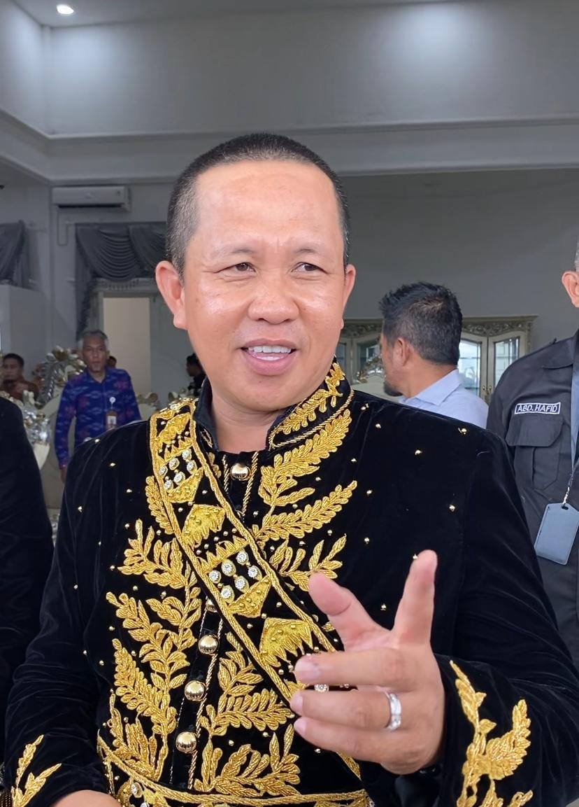 Bupati Kabupaten Morowali, Iksan Baharudin Abdul Rauf/Foto Fifi Abdurahman