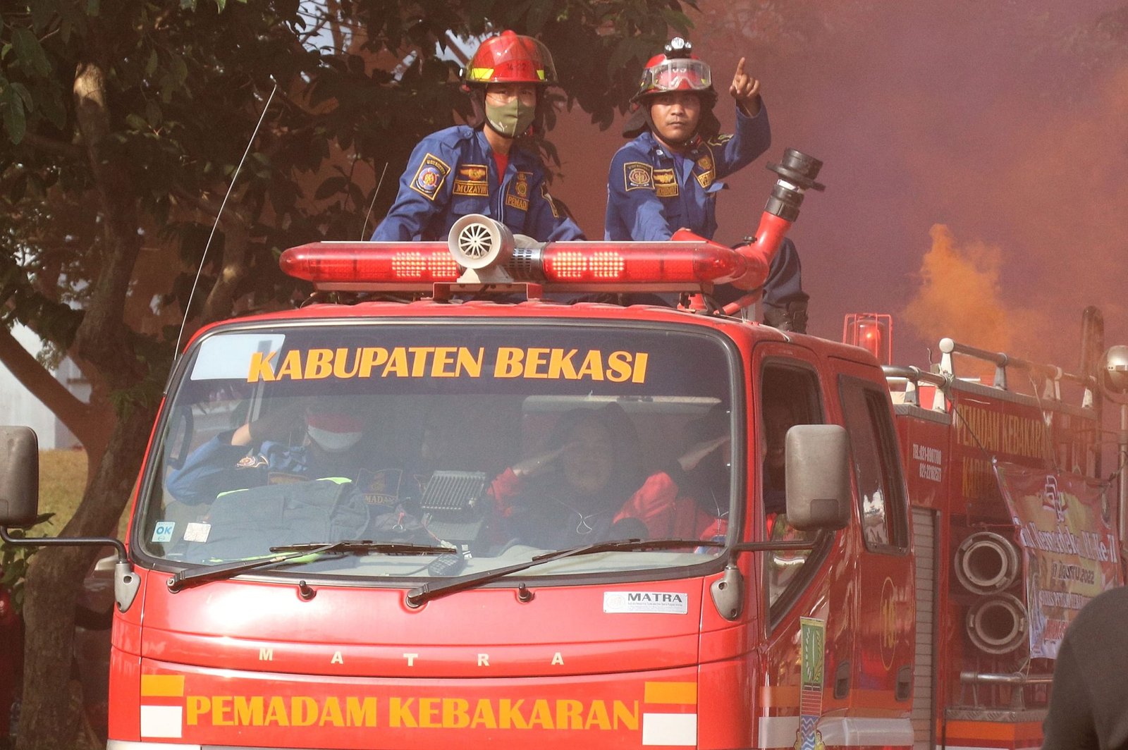 Survei Publik Memuaskan, Mendagri Tito Apresiasi Kinerja Damkar/Foto : Dok. Pemkab Bekasi