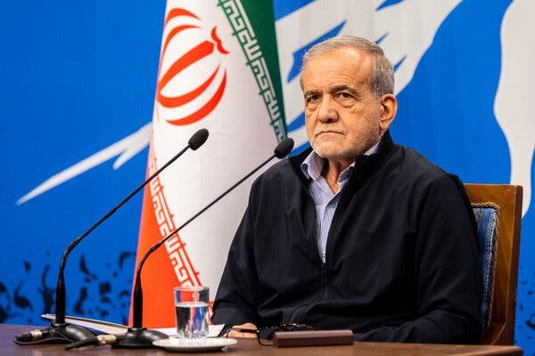 Presiden Iran, Masoud Pezeshkian sebut AS dan Israel biang kerusuhan di negaranya/Foto : Dok. AFP