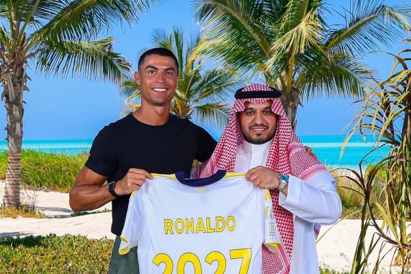 Pemerintah Arab Saudi gandeng Cristiano Ronaldo, juga memperkuat sektor pariwisata dan hiburan/Foto : Dok. AFP