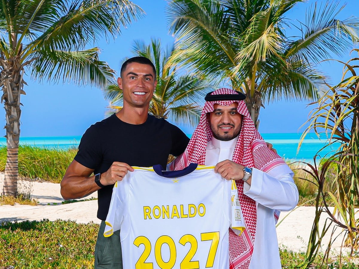 Pemerintah Arab Saudi gandeng Cristiano Ronaldo, juga memperkuat sektor pariwisata dan hiburan/Foto : Dok. AFP