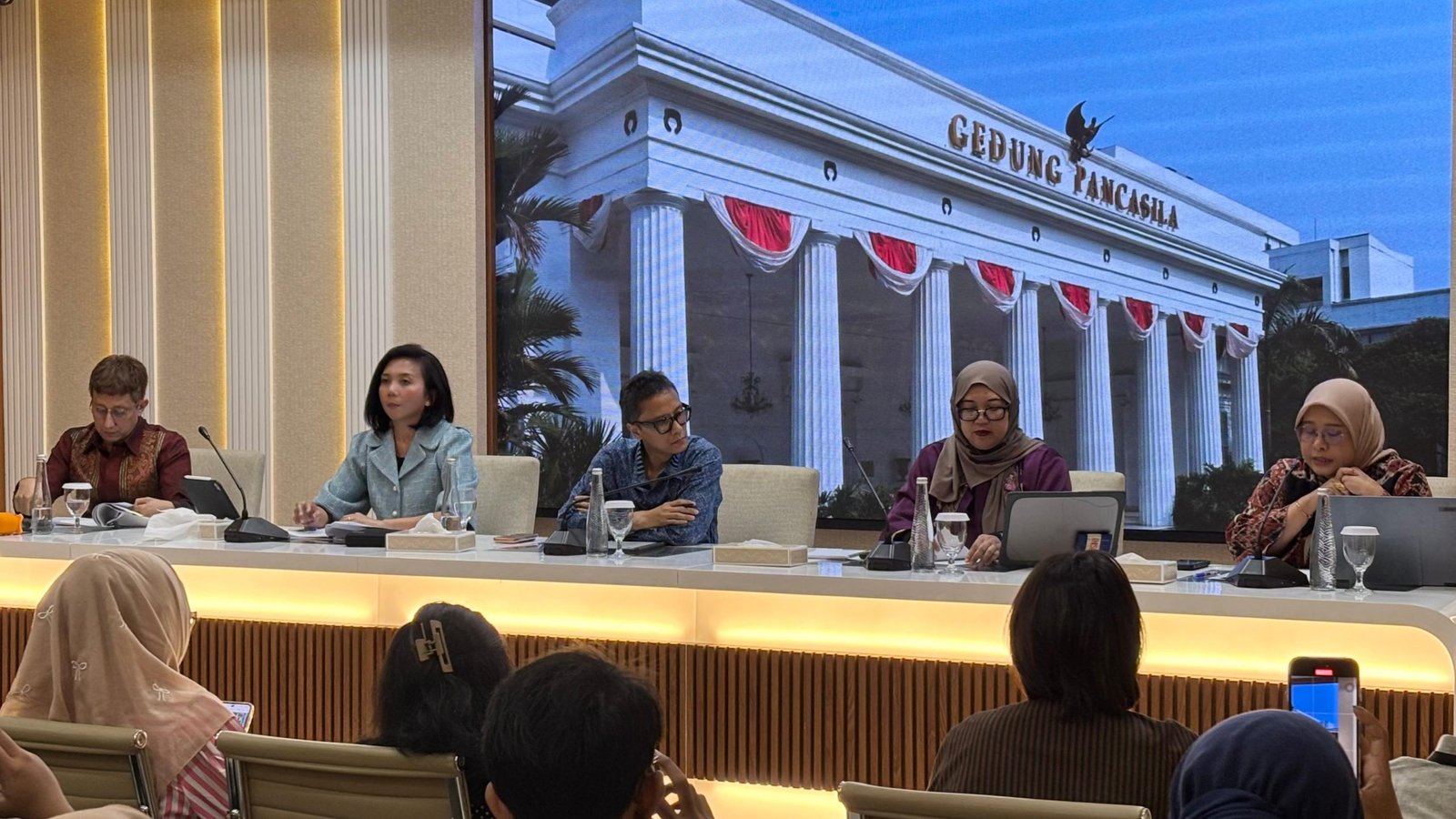 Kemlu RI sebut jumlah pasukan perdamaian yang akan dikirim ke Gaza masih dalam tahap pembahasan lebih lanjut/Foto : GPriority (Nindya Farhah Azzahrah)