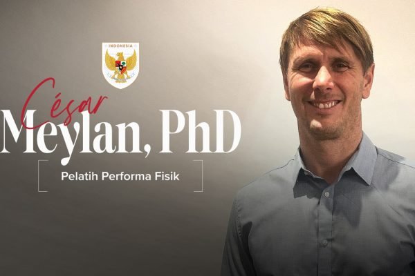 Cesar Meylan, PhD, CPSS, CSCS sebagai Asisten Pelatih Fisik Timnas Indonesia.