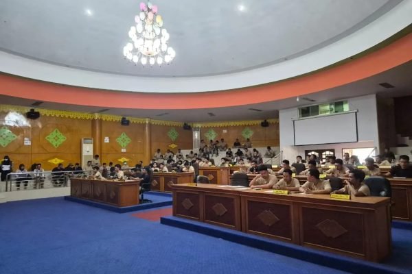 Pembekalan calon enumerator dan verfikator rumah terdampak banjir longsor di Aceh Tamiang bagi mahasiswa dan Praja IPDN. Foto: zulfitra/gpriority