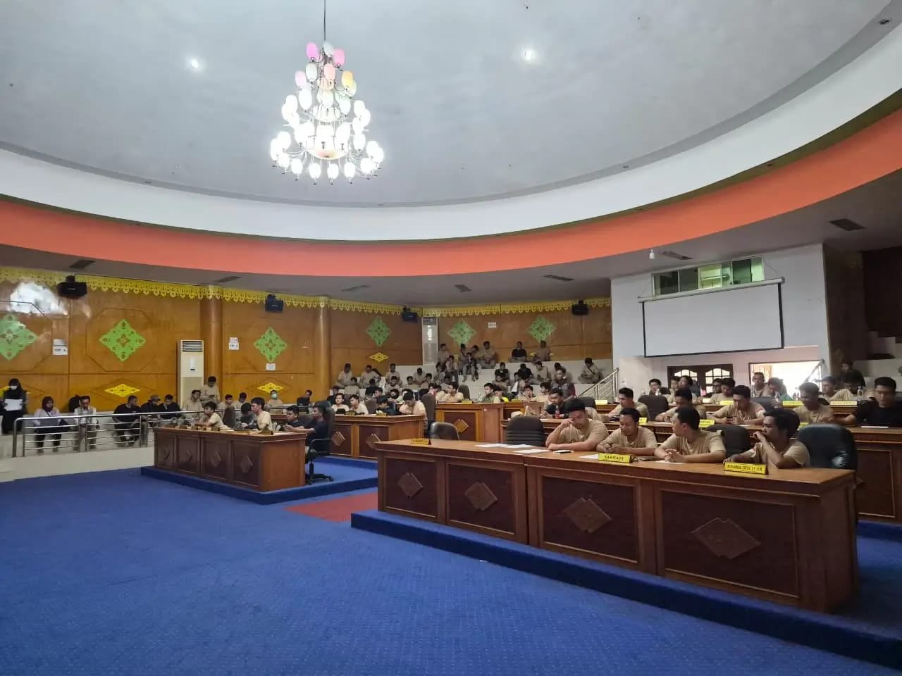 Pembekalan calon enumerator dan verfikator rumah terdampak banjir longsor di Aceh Tamiang bagi mahasiswa dan Praja IPDN. Foto: zulfitra/gpriority