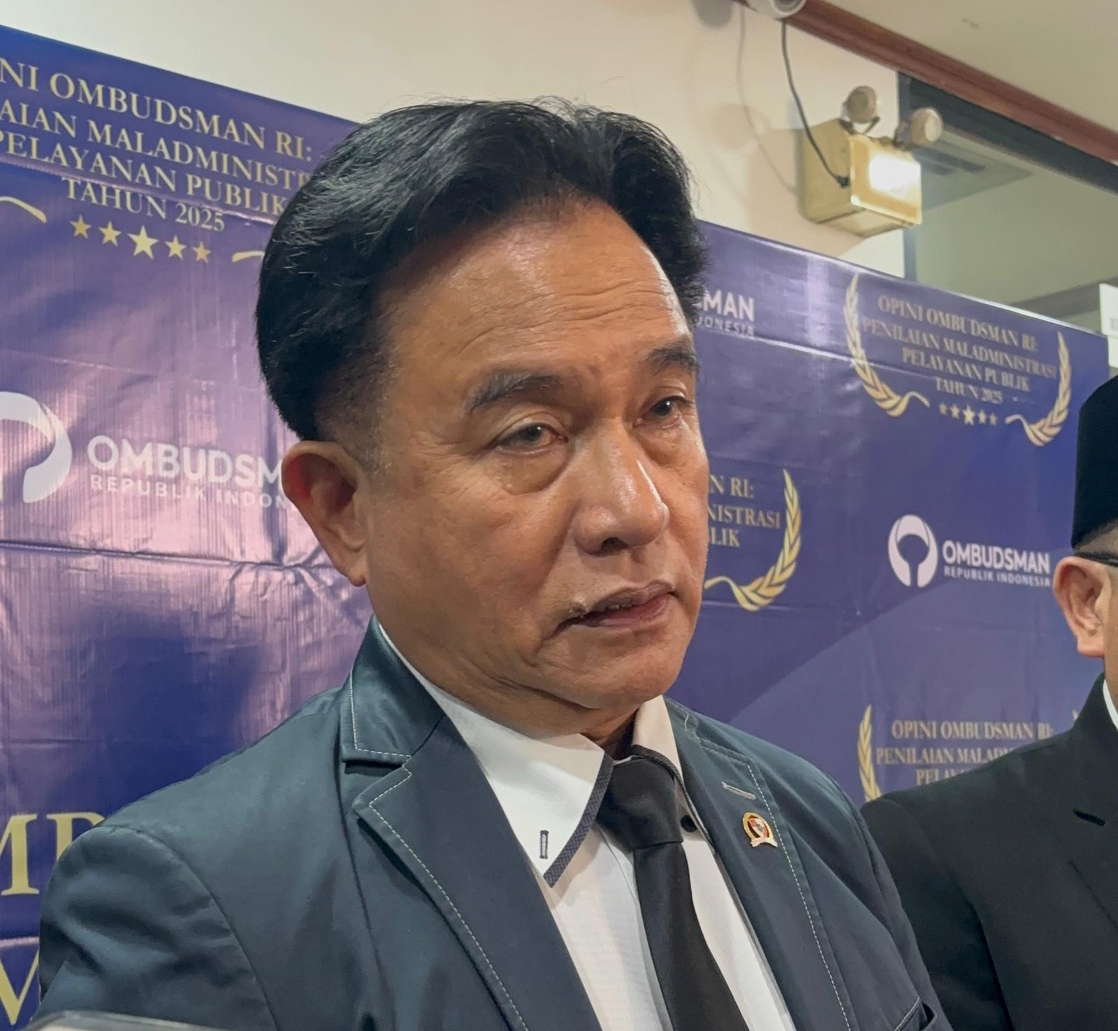 Menko Kumham Imipas, Yusril Ihza Mahendra. Foto : Dok. GPriority (Nindya Farhah Azzahrah)