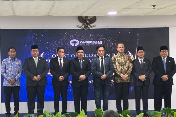 Agenda penyerahan Opini Penilaian Maladministrasi Pelayanan Publik 2025 di Gedung Ombudsman RI, Jakarta, Kamis (29/1)/Foto : GPriority (Nindya Farhah Azzahrah)