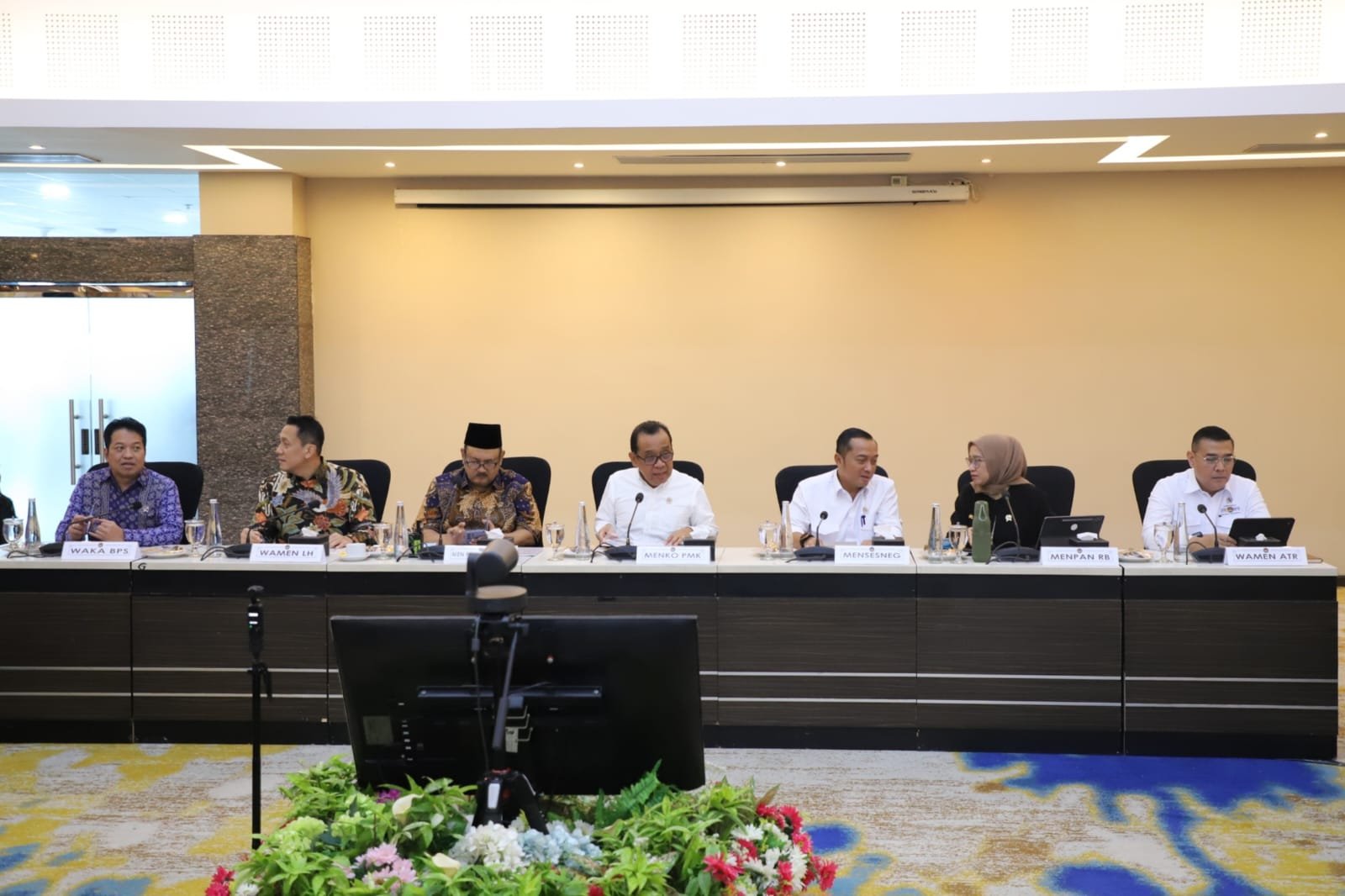 Pemerintah menggelar Rapat Tingkat Menteri (RTM) untuk membahas percepatan penyelenggaraan Sekolah Terintegrasi (ST) di Jakarta pada Kamis (29/1). Foto: dok.KemenPANRB