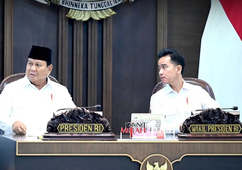 Presiden dan Wakil Presiden, Prabowo Subianto - Gibran Rakabuming Raka/Foto Instagram @setwapres.ri