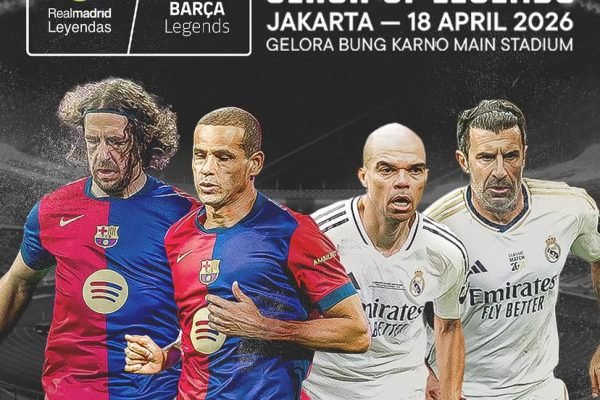 Pemprov DKI Jakarta akan gelar Clash of Legends Jakarta 2026 yang mempertemukan Real Madrid dan Barcelona/Foto Instagram Clash of Legends Jakarta 2026