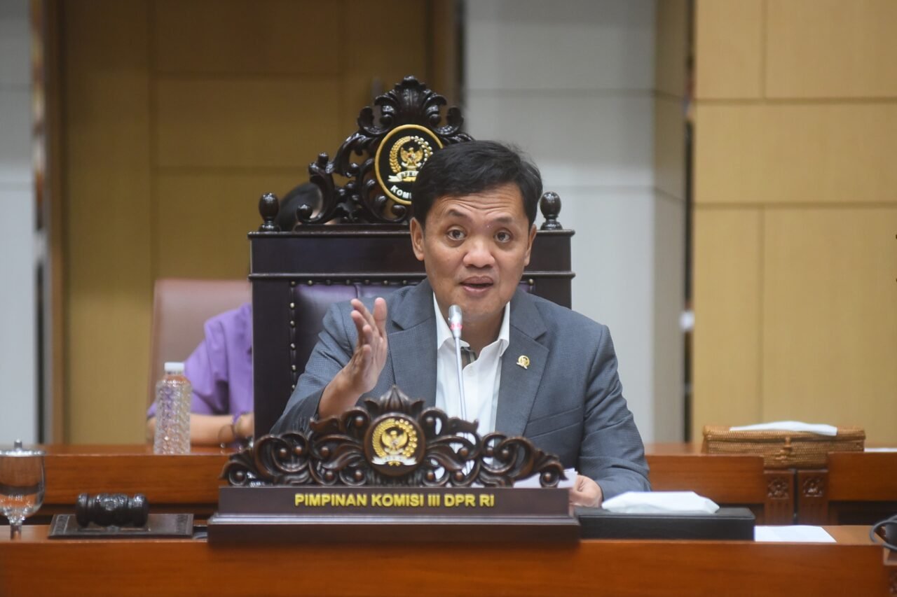 Ketua Komisi III DPR RI, Habiburokhman soal komika Pandji Pragiwaksono/Foto Fraksi Gerindra