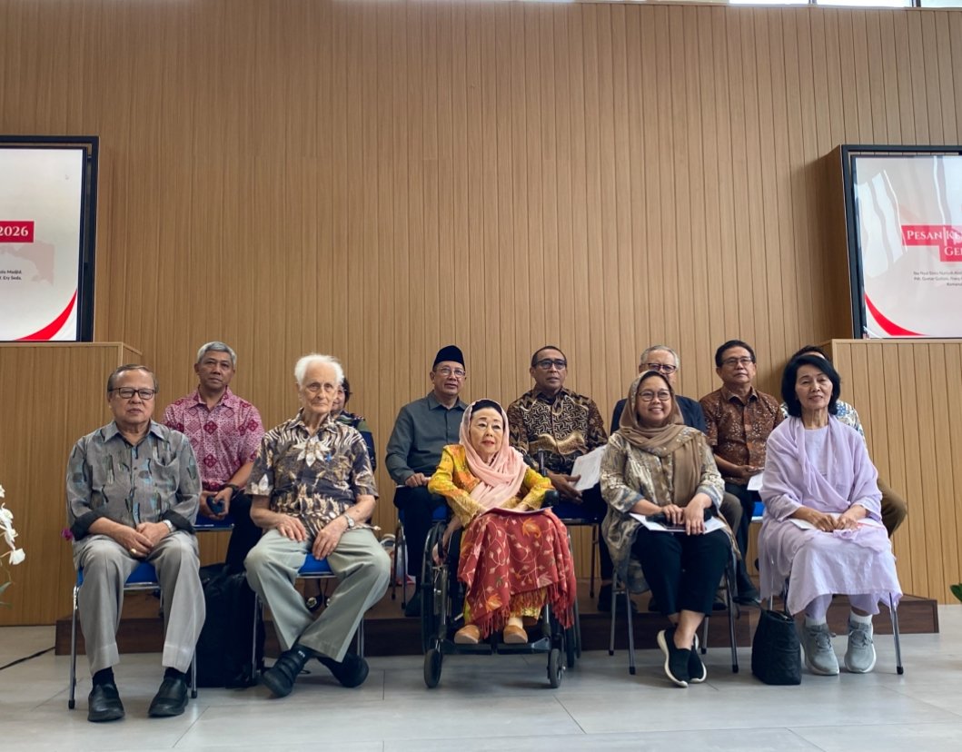 Gerakan Nurani Bangsa (GNB) dalam konferensi pers di Gereja Katedral, Jakarta Pusat, Selasa (13/1)/Foto Fifi Abdurahman