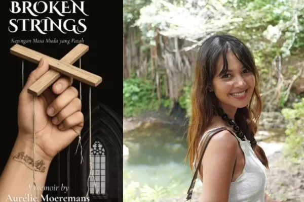 Aurelie Moeremans bagikan kisah pilu saat alami child grooming lewat buku memoar 'Broken Strings'/Foto : Dok. Instagram @aurelie